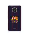 Funda para Motorola Moto G5 del FC Barcelona Rayas Blaugrana  - Licencia Oficial FC Barcelona