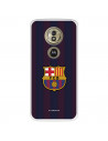Funda para Motorola Moto G6 Play del FC Barcelona Rayas Blaugrana  - Licencia Oficial FC Barcelona
