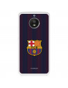 Funda para Motorola Moto E4 del FC Barcelona Rayas Blaugrana  - Licencia Oficial FC Barcelona