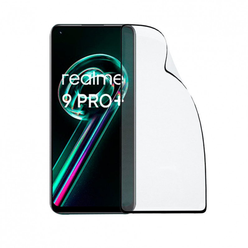 Unzerbrechliches, vollständig gehärtetes Glas für Realme 9 Pro+