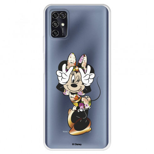 Funda para ZTE Blade V2020 Oficial de Disney Minnie Posando - Clásicos Disney