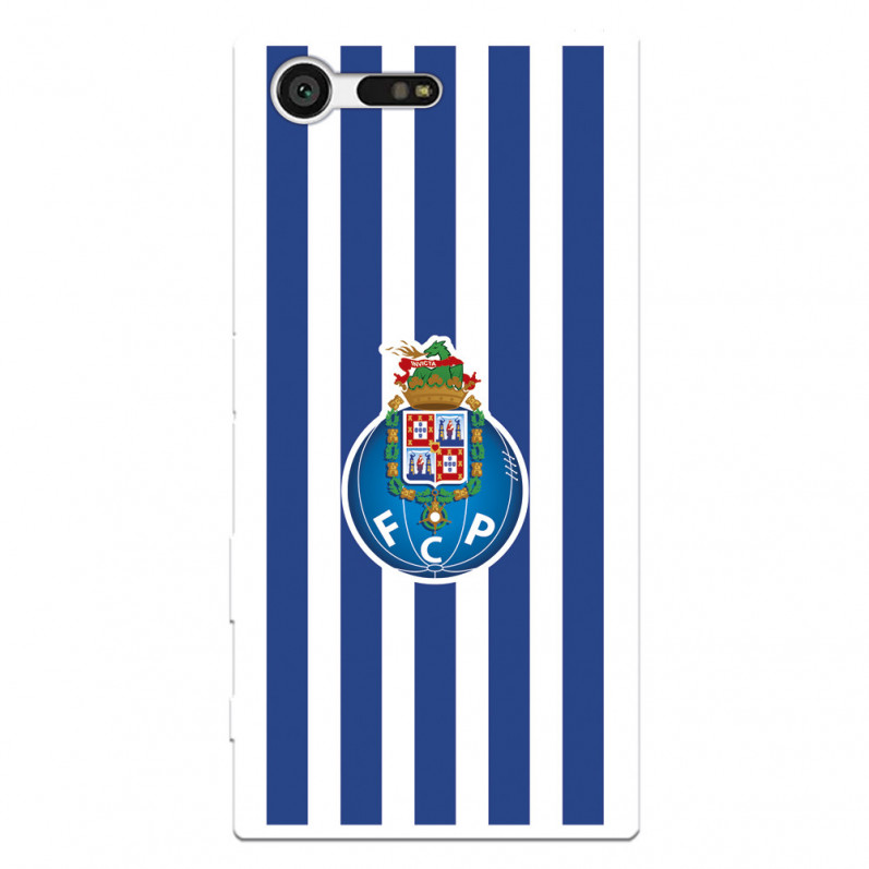 Football Club Oporto Sony Xperia X Compact Hülle Crest Lines – Football Club Oporto Offizielle Lizenz