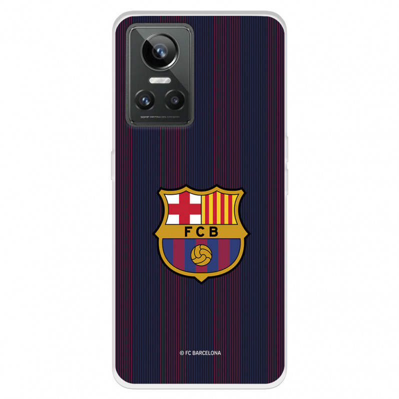 Funda para Realme GT Neo 3 del FC Barcelona Rayas Blaugrana - Licencia Oficial FC Barcelona