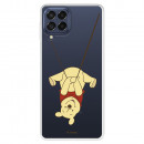 Funda para Samsung Galaxy M53 Oficial de Disney Winnie  Columpio - Winnie The Pooh