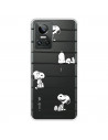 Funda para Realme GT Neo 3 Oficial de Peanuts Snoopy rayas - Snoopy