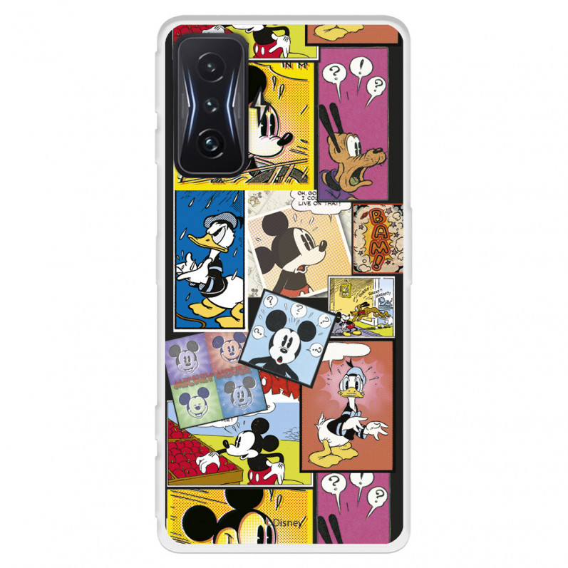 Funda para Xiaomi Poco F4 GT Oficial de Disney Mickey Comic - Clásicos Disney