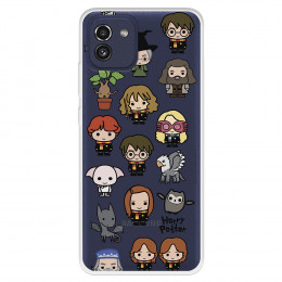 Funda para Samsung Galaxy A03 Oficial de Harry Potter Personajes Iconos - Harry Potter