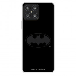 Funda para Huawei Honor X8 Oficial de DC Comics Batman Logo Transparente - DC Comics