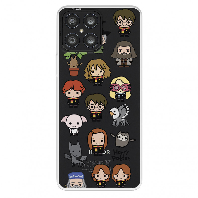 Funda para Huawei Honor X8 Oficial de Harry Potter Personajes Iconos - Harry Potter