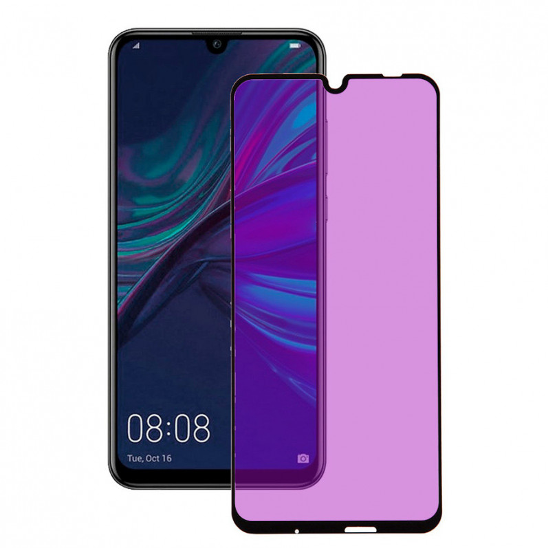 Vollständig gehärtetes Glas Anti Blue-Ray Schwarz für Huawei P Smart 2019
