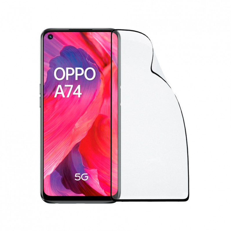 Unzerbrechliches, vollständig gehärtetes Glas für Oppo A74 5G