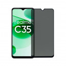 Antispyware Full Tempered Glass für Realme C35