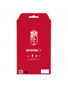 Funda para Motorola Moto G10 del Granada CF Escudo - Líneas Rojas y Negras  - Licencia Oficial Granada CF