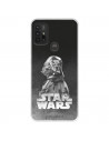 Funda para Motorola Moto G30 Oficial de Star Wars Darth Vader Fondo negro - Star Wars