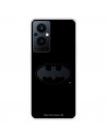 Funda para Oppo Reno8 Lite 5G Oficial de DC Comics Batman Logo Transparente - DC Comics