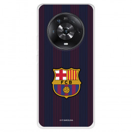 Funda para Huawei Honor Magic4 Lite del FC Barcelona Rayas Blaugrana  - Licencia Oficial FC Barcelona