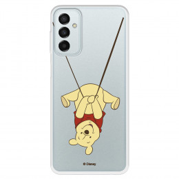 Funda para Samsung Galaxy M13 Oficial de Disney Winnie  Columpio - Winnie The Pooh