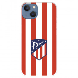 Funda para IPhone 14 Max del Atlético de Madrid Escudo Rojiblanco  - Licencia Oficial Atlético de Madrid