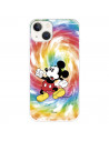 Funda para IPhone 14 Oficial de Disney Mickey Mickey Tye Die - Clásicos Disney