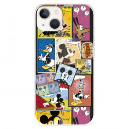 Funda para IPhone 14 Oficial de Disney Mickey Comic - Clásicos Disney
