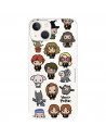 Funda para IPhone 14 Oficial de Harry Potter Personajes Iconos - Harry Potter