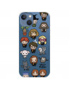 Funda para IPhone 14 Max Oficial de Harry Potter Personajes Iconos - Harry Potter