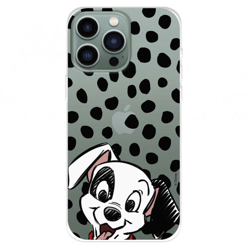 Funda para IPhone 14 Pro Max Oficial de Disney Cachorro Manchas - 101 Dálmatas