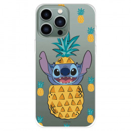 Funda para IPhone 14 Pro Max Oficial de Disney Stitch Piñas - Lilo & Stitch