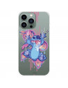 Funda para IPhone 14 Pro Max Oficial de Disney Stitch Graffiti - Lilo & Stitch