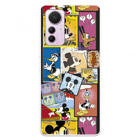 Funda para Xiaomi Mi 12 Lite 5G Oficial de Disney Mickey Comic - Clásicos Disney