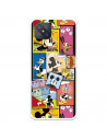 Funda para Oppo A92S Oficial de Disney Mickey Comic - Clásicos Disney