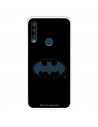 Funda para Alcatel 1SE 2020 Oficial de DC Comics Batman Logo Transparente - DC Comics