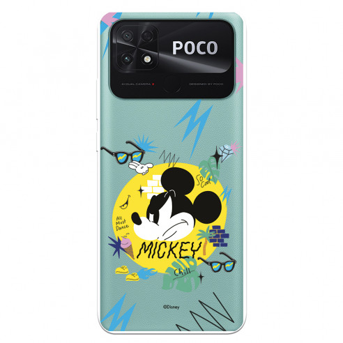 Hülle für Xiaomi Poco C40 Offizielles Disney Mickey Mickey Urban - Disney Classics