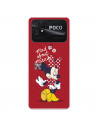 Offizielle Disney Minnie Mad About Xiaomi Poco C40 Hülle – Disney Classics