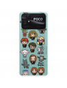 Hülle für Xiaomi Poco C40 Offizielle Harry-Potter-Figuren-Icons – Harry Potter
