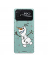 Hülle für Xiaomi Poco C40 Offizielles Disney Olaf Transparent - Frozen