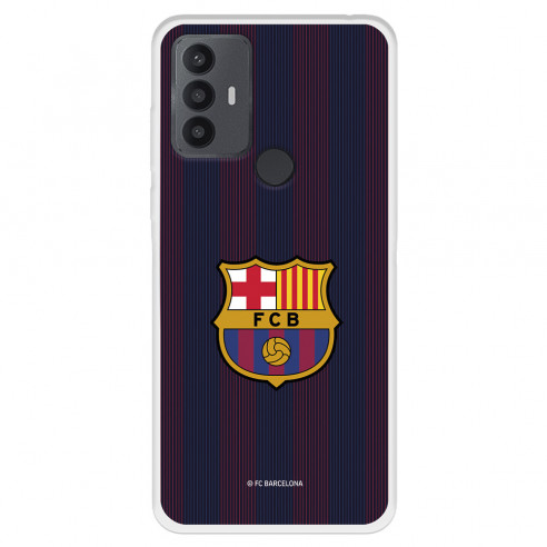 Funda para TCL 306 del FC Barcelona Rayas Blaugrana  - Licencia Oficial FC Barcelona