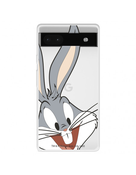 Funda para Oppo A94 5G Oficial de Warner Bros Bugs Bunny Silueta  Transparente - Looney Tunes