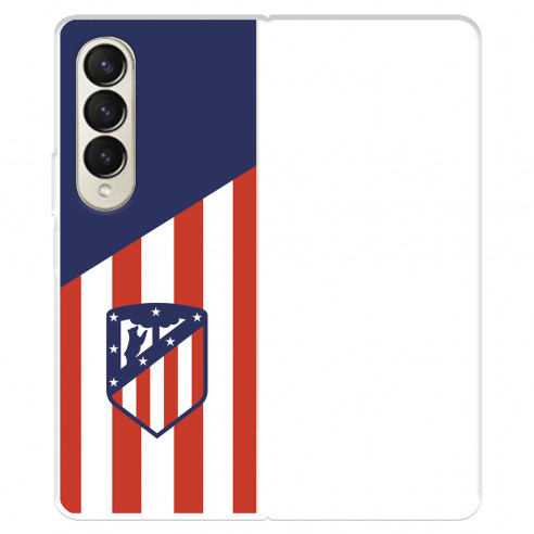 Funda para Samsung Galaxy Z Fold4 del Atlético de Madrid Escudo Fondo Atletico  - Licencia Oficial Atlético de Madrid