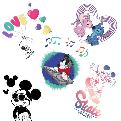 Disney-Sticker – Offizielle Lizenzen