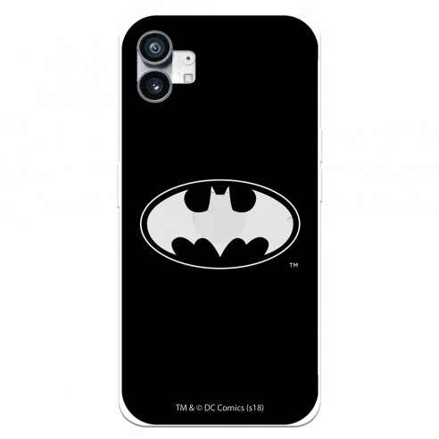 Offizielle DC Comics Batman Logo Clear Nothing Phone 1 Hülle – DC Comics