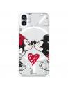 Offizielle Disney Mickey und Minnie Kiss Nothing Handyhülle – Disney Classics