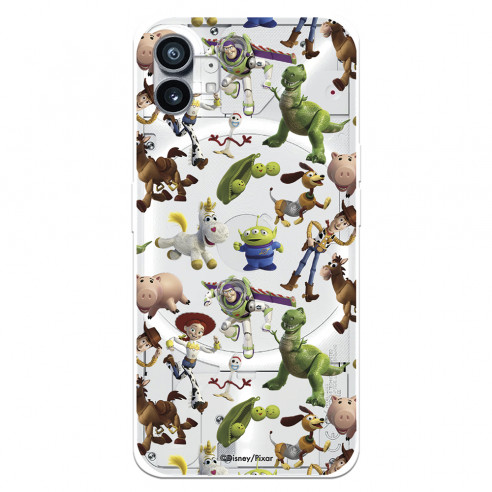 Offizielle Disney Nothing Phone 1 Hülle Spielzeug Toy Story Silhouetten – Toy Story