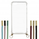 Transparente Kordel-Silikonhülle für iPhone 5C