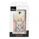 Funda para Motorola edge 30 Oficial de Disney Dumbo Silueta Transparente - Dumbo