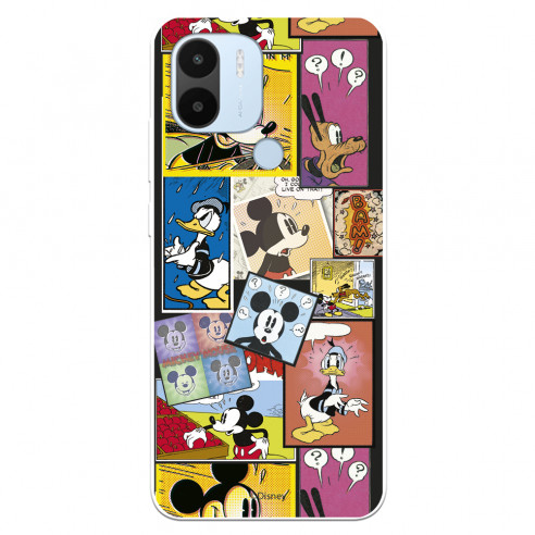 Funda para Xiaomi Redmi A1 Oficial de Disney Mickey Comic - Clásicos Disney