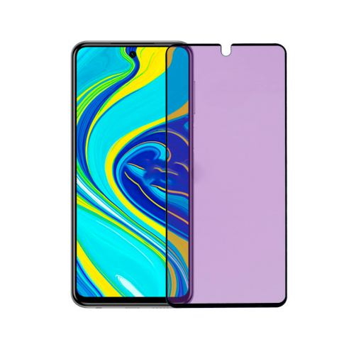 Full Anti Blue-Ray Tempered Glass für Xiaomi Redmi Note 9S