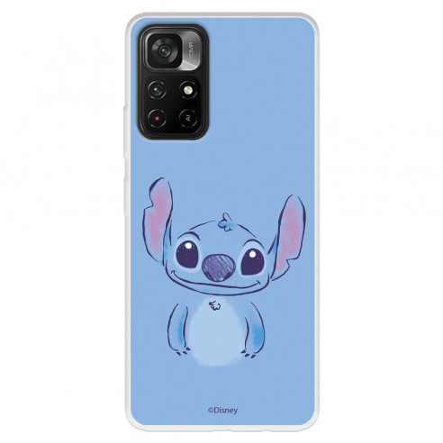 Funda para Xiaomi Redmi Note 11S 5G Oficial de Disney Stitch Azul - Lilo & Stitch