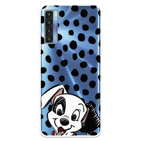 Funda para TCL 20L Plus Oficial de Disney Cachorro Manchas - 101 Dálmatas