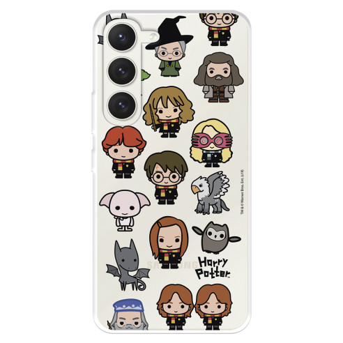 Funda para Samsung Galaxy S23 Oficial de Harry Potter Personajes Iconos - Harry Potter